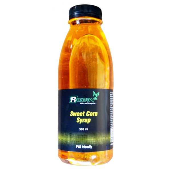 Сироп для лову риби, кукурудзяний, Robin Sweet Corn Syrup, 0,5л, смак Кукурудза